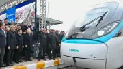 Milli elektrikli hızlı tren 225 km/s hıza ulaştı
