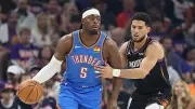 NBA'de Oklahoma City Thunder seriyi 3-0'a taşıdı, Phoenix Suns'ı 121-109 yendi