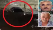 Osmaniye'de Sele Kapılan Araçtaki İki Kişinin Son Anları Görüntülendi
