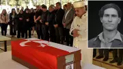 Rum Polisi Tarafından Kaçırılan Kıbrıslı Türk Reşat Ahmet, 62 Yıl Sonra Askeri Törenle Toprağa Verildi