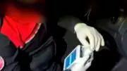 Taksicinin POS cihazından kokain çıktı