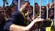 Tedesco'ya Samandıra'da Duygusal Veda: Gözyaşlarını Tutamadı