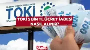 TOKİ 5 Bin TL Başvuru İadesi: Nasıl ve Ne Zaman Alınır?