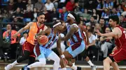 Trabzonspor, Galatasaray MCT Technic'i 79-69 Mağlup Etti