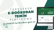 TÜRKŞEKER'den Türkiye'de bir ilk: E-doğrudan temin platformu hizmete girdi