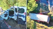İzmir'de freni boşalan TIR 9 araca çarptı: 3 ölü, 4 yaralı