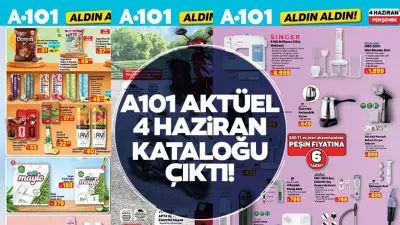 4 Haziran A101 Aktüel Ürünler Kataloğu Yayımlandı! İşte Yeni Hafta Fırsatları