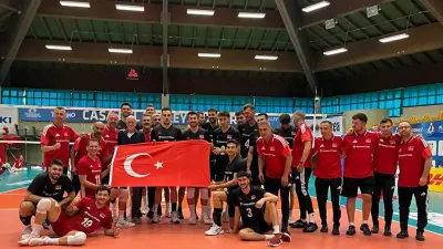 A Milli Erkek Voleybol Takımı Belçika'yı 3-1 Mağlup Etti