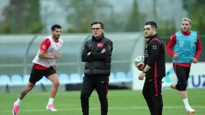 A Milli Futbol Takımı'nda Kuzey Makedonya Maçı Hazırlıkları Başladı