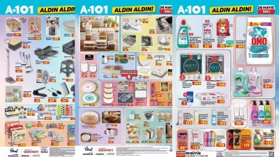 A101 Yeni Hafta Fırsatları: 26 Mayıs Aktüel Katalog İndirimleri