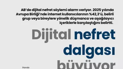 AB'de dijital nefret söylemi alarm veriyor: İrlanda zirvede