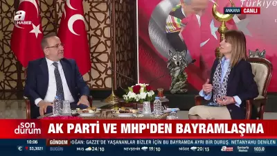AK Parti ve MHP Heyeti Kurban Bayramı'nda Bir Araya Geldi