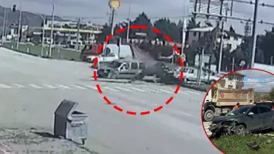 Amasya Suluova'da kavşakta feci kaza: İki araç çarpıştı, yaralı var