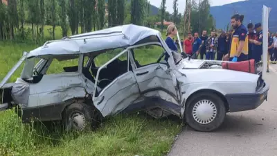Amasya'da korkunç kaza: Dede ve torun hayatını kaybetti, 2 yaralı