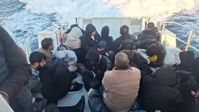 Çanakkale'de 31 Düzensiz Göçmen Yakalandı