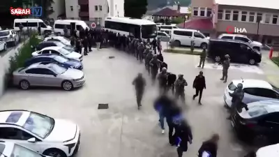 Artvin merkezli 22 ilde organize suç operasyonu: 23 tutuklama