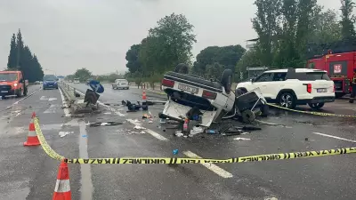 Aydın'da otomobil sinyalizasyon direğine çarptı: 6 yaralı