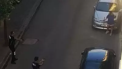 Aydın'da samuray kılıçlı genç kız dehşet saçtı