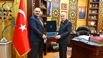 Bahçeli'den Kerkük Valisi Ağa'ya kabul ve bayram tebriği