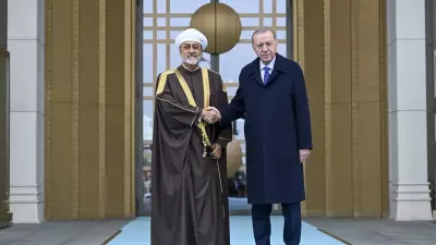 Başkan Erdoğan Umman Sultanı Heysem Bin Tarık ile Görüştü