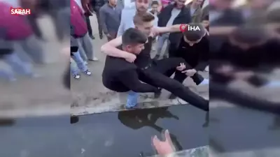 Bayram Namazına Gelmeyenleri Buz Gibi Suya Attılar