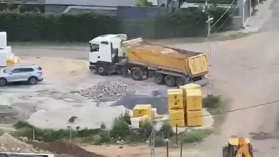 Beykoz'da kaçak hafriyat dökümüne dron destekli operasyon: 5 gözaltı