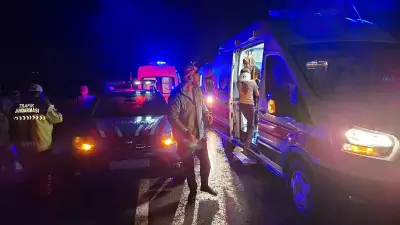 Bingöl'de trafik kazası: 8 kişi yaralandı!