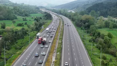 Bolu'da Ağır Tonajlı Araçlara Bayram Dönüşü Seyir Yasağı
