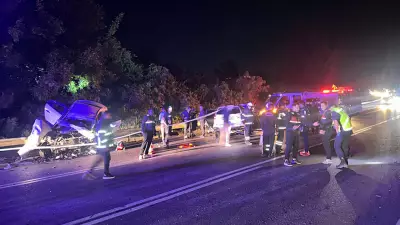 Burdur'da 4 Aracın Karıştığı Feci Kaza: 3 Ölü, 6 Yaralı