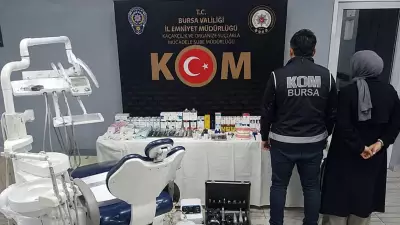 Bursa'da sahte diş muayenesine baskın: 2 gözaltı
