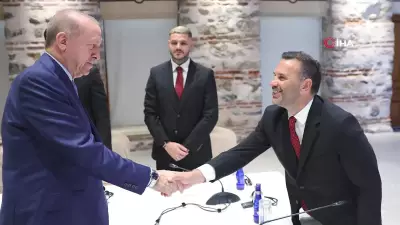 Cumhurbaşkanı Erdoğan, Şampiyon Galatasaray'ı Kabul Etti
