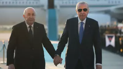 Cumhurbaşkanı Erdoğan, Cezayirli Mevkidaşı Tebbun'u Havalimanında Karşıladı