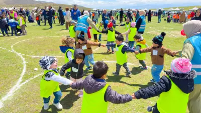 Develi'de 2. Çocuk Dağcılar Festivali Coşkusu
