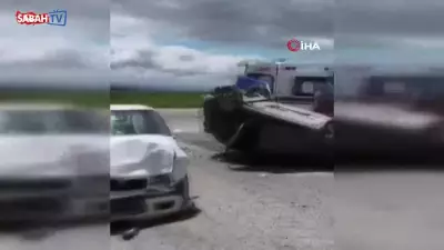Diyarbakır'da mezuniyet kutlamasına giden öğrenciler kaza yaptı: 6 yaralı