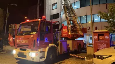 Düzce'de huzurevinde yangın: 54 kişi tahliye edildi