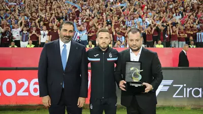 Edin Visca, Trabzonspor'a veda etti: 'İyi ki geldim bu şehre'
