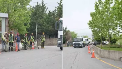 Esenyurt Belediyesi mezarlıkta temizlik yapmak isterken İBB engeli