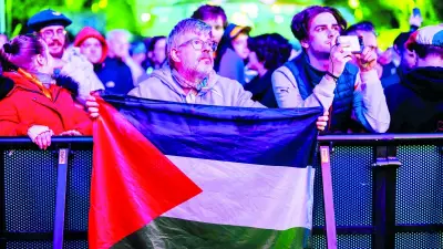 Eurovision'da İsrail'e Protesto: Soykırımı Durdurun