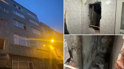 Fatih'te cam silerken 5. kattan apartman boşluğuna düşen kadın öldü