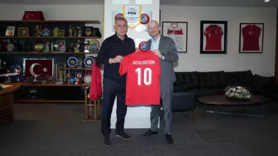 FIFA Genel Sekreteri Grafström, TFF Başkanı Hacıosmanoğlu ile Görüştü