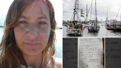 Fransız aktivist Mathilda Mallet'ten Türk doktorlara duygusal veda