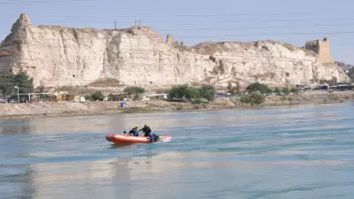 Fırat Nehri'nde 14 yaşındaki Suriyeli çocuk boğuldu
