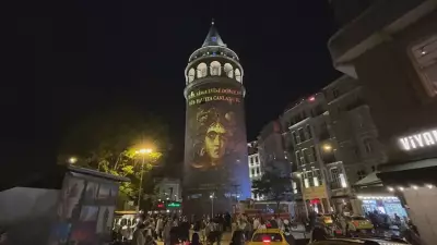 Galata Kulesi'nde Kültürel Miras İçin Farkındalık Gösterisi