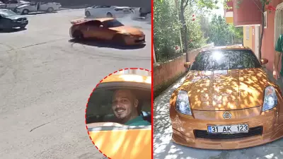 Hatay'da Yeni Aracıyla Drift Atana 60 Gün Men Cezası