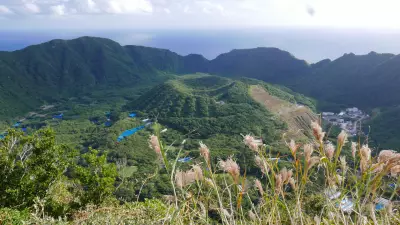 Japonya'nın Gizemli Volkanik Adası Aogashima'da Yaşam