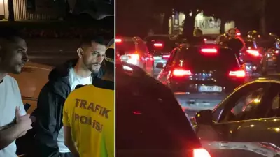 Kadıköy'de camdan sarkan gence trafik cezası