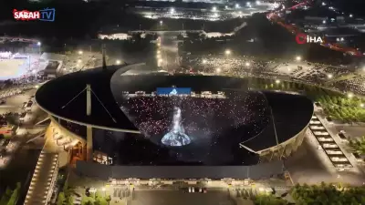 Kanye West İstanbul Konserinde Görsel Şölen: Drone Görüntüleri Yayınlandı
