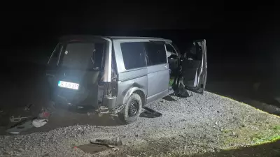 Kars Digor'da Panelvan Şarampole Devrildi: Sürücü Hayatını Kaybetti