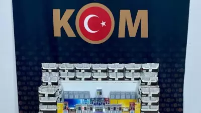 Kars'ta dev operasyon: Binlerce makaron ve kaçak sigara ele geçirildi
