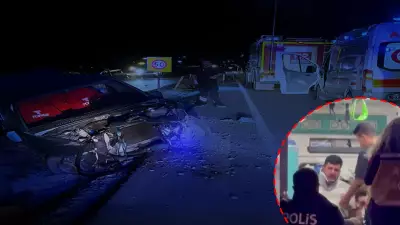 Kastamonu Taşköprü'de kontrolden çıkan otomobil bariyerlere çarptı: 2 yaralı